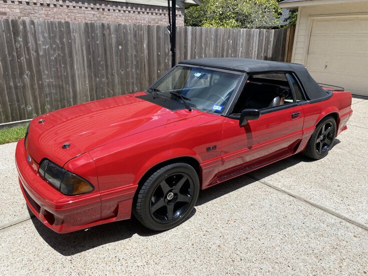 Thumbnail Photo undefined for 1990 Ford Mustang GT Convertible